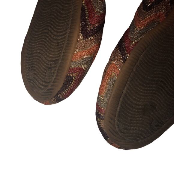 Nine‎ West Women's Offspring Ballet Flats Taupe Orange Size 6.5 M - Picture 6 of 9